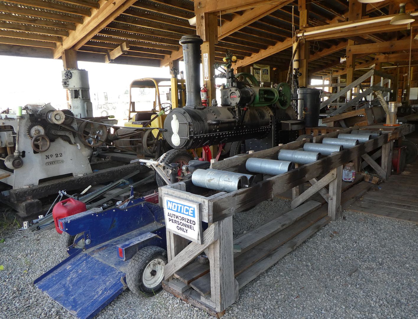 Museums 101 The Miller Lumber Sawmill (photo diary)